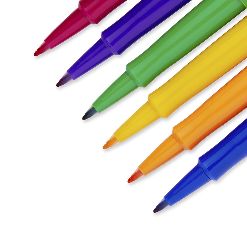 Paper Mate Flair Felt Tip Pens, Medium Point (0.7mm), Pastel Colors, 6 Count - Image 3